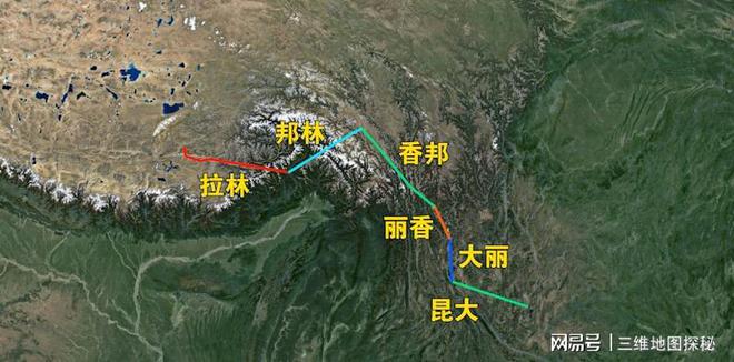 IM电竞 电子竞技平台中国四大进藏铁路每一条都是“超级工程”战略价值不容小觑！(图13)